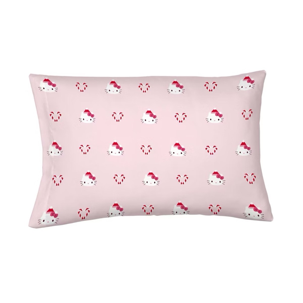 Hello Kitty nwt Christmas holiday Twin Sheet Set